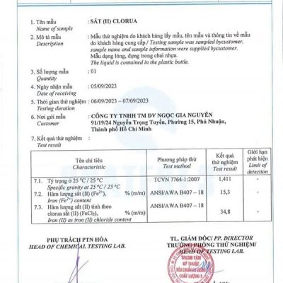 FeCL2, Sắt (II) Clorua, Iron II chloride, FeCL2