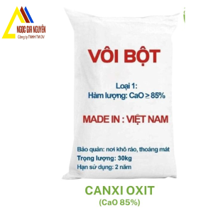 ôi Nóng CaO – Canxi Oxit Hóa Chất Ngọc Gia Nguyễn